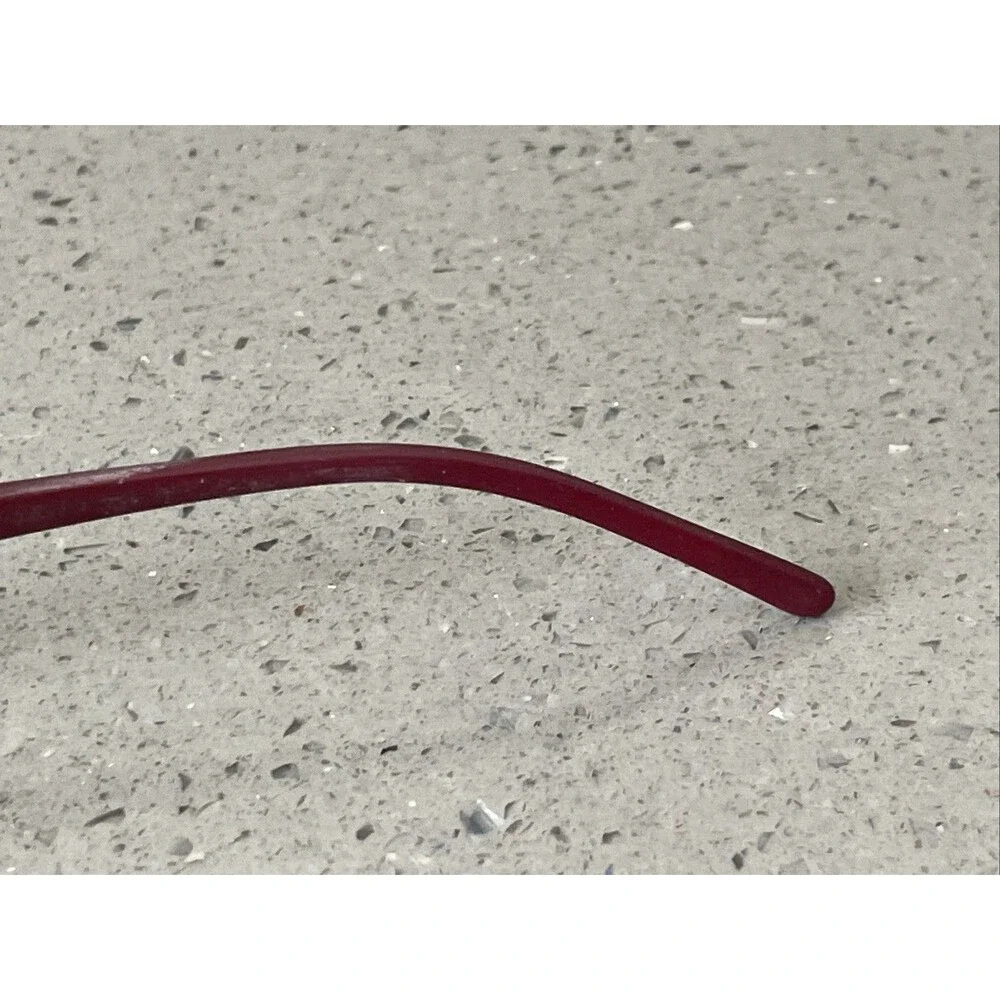 Rochelle Gagnon RG361 Italy Eyeglasses Frames ONLY 50-18-135 Col. Merlot red